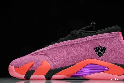 DH4121-600 JORDAN RETRO (W) PINK SHOCKING LOW 14 0919